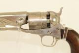 Rare Antique Civil War NICKEL Colt Model 1860 Army Revolver In Case with Accoutrements - 4 of 25