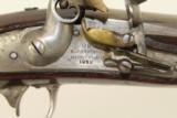 U.S. Dragoon Antique R. Johnson Model 1836 Flintlock Pistol - 5 of 14