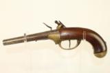 Antique French Model 1777 Flintlock Blueprint for North & Cheney Model 1799 Pistol - 8 of 11