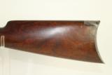 RARE Lettered Antique Winchester Flatside Model 1895 Lever Action Rifle w Lyman Peep - 4 of 19