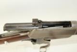 RARE Lettered Antique Winchester Flatside Model 1895 Lever Action Rifle w Lyman Peep - 19 of 19