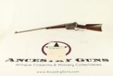 RARE Lettered Antique Winchester Flatside Model 1895 Lever Action Rifle w Lyman Peep - 3 of 19