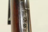 RARE Lettered Antique Winchester Flatside Model 1895 Lever Action Rifle w Lyman Peep - 12 of 19