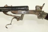 RARE Antique Civil War Sharps & Hankins Navy Carbine with Well Preserved Leather Cover - 14 of 15