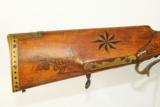 1700s Antique German Jaeger Flintlock Rifle with Set Trigger - 4 of 18