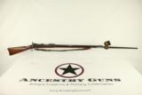 FINE Indian Wars Antique U.S. Springfield Model 1884 Trapdoor Rifle with Bayonet, Frog, Sling and Case Colors - 1 of 24