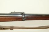 FINE Indian Wars Antique U.S. Springfield Model 1884 Trapdoor Rifle with Bayonet, Frog, Sling and Case Colors - 9 of 24