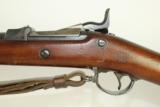 FINE Indian Wars Antique U.S. Springfield Model 1884 Trapdoor Rifle with Bayonet, Frog, Sling and Case Colors - 15 of 24