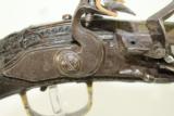 ONE OF A KIND Pair of Large Antique Ottoman Flintlock Pistols - 7 of 25