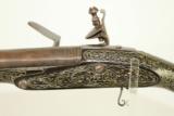 Gorgeous Antique Ottoman Flintlock Pistol with Ivory Ball Pommel - 13 of 16
