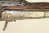 Dated Imperial Spanish Patilla Flintlock Pistol from 1818 - 23 of 24