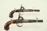 EXQUISITE Inlaid Pair of Queen Anne Pistols with Silver Masked Pommels - 3 of 25