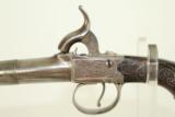 EXQUISITE Inlaid Pair of Queen Anne Pistols with Silver Masked Pommels - 16 of 25