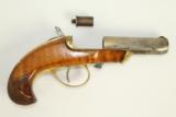 RARE DELUXE Antique Williamson Deringer Engraved and Able to Fire Rimfire or Percussion! - 13 of 14