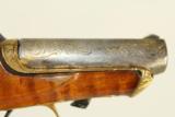 RARE DELUXE Antique Williamson Deringer Engraved and Able to Fire Rimfire or Percussion! - 7 of 14