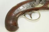 CASED Pair of HENRY DERINGER Percussion Pistols - 16 of 25