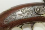 CASED Pair of HENRY DERINGER Percussion Pistols - 6 of 25