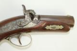CASED Pair of HENRY DERINGER Percussion Pistols - 5 of 25