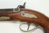 CASED Pair of HENRY DERINGER Percussion Pistols - 14 of 25