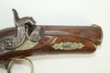 CASED Pair of HENRY DERINGER Percussion Pistols - 18 of 25