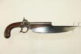RARE JIM BOWIE Inspired Antique Elgin Cutlass Pistol - 1 of 16