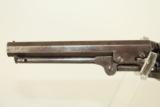 Antique Colt 1849 Pocket Revolver with Stagecoach Hold-Up Scene with Long Barrel - 5 of 18