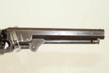 Antique Colt 1849 Pocket Revolver with Stagecoach Hold-Up Scene with Long Barrel - 17 of 18