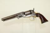 Antique Colt 1849 Pocket Revolver with Stagecoach Hold-Up Scene with Long Barrel - 1 of 18