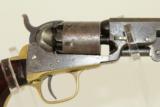 Antique Colt 1849 Pocket Revolver with Stagecoach Hold-Up Scene with Long Barrel - 16 of 18