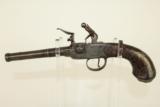 ORNATE Inlaid & Silver Mounted Bunney of London Flintlock Pistol - 3 of 18