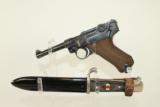 SCARCE NAZI Police Marked Mauser Luger Pistol with Hitler Youth Knife, WWII Dated 1942 - 3 of 25