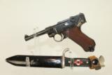 ICONIC Pre-WWII Nazi Sneak Luger Pistol with Hitler Youth Blade - 3 of 25