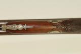 FINE & ORNATE 32 Gauge Belgian SxS Percussion Shotgun, Engraved and Carved - 16 of 25