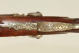 FINE & ORNATE 32 Gauge Belgian SxS Percussion Shotgun, Engraved and Carved - 15 of 25