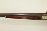 FINE & ORNATE 32 Gauge Belgian SxS Percussion Shotgun, Engraved and Carved - 7 of 25