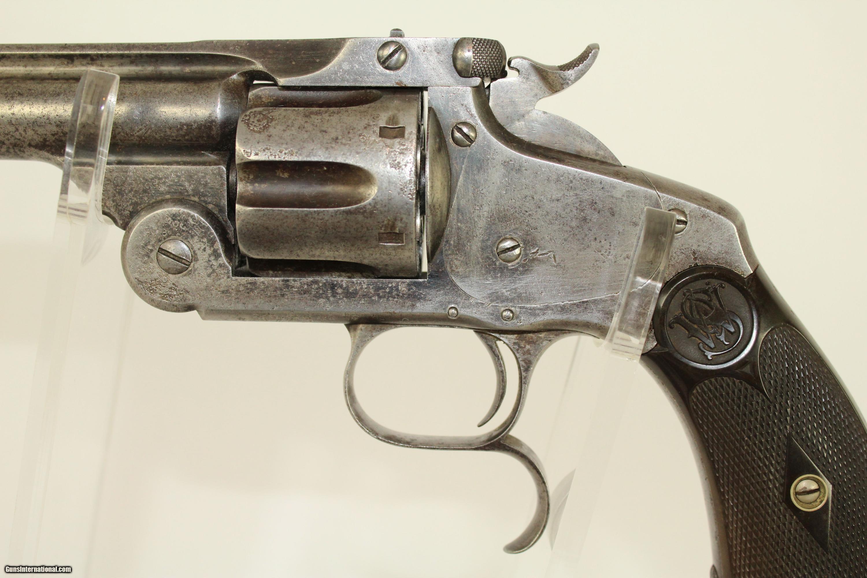 HISTORIC Japanese Navy S&W No. 3 with Anchor Acceptance Mark