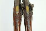 AGE of REVOLUTION Pair of Large Antique Western European Pistols - 3 of 24