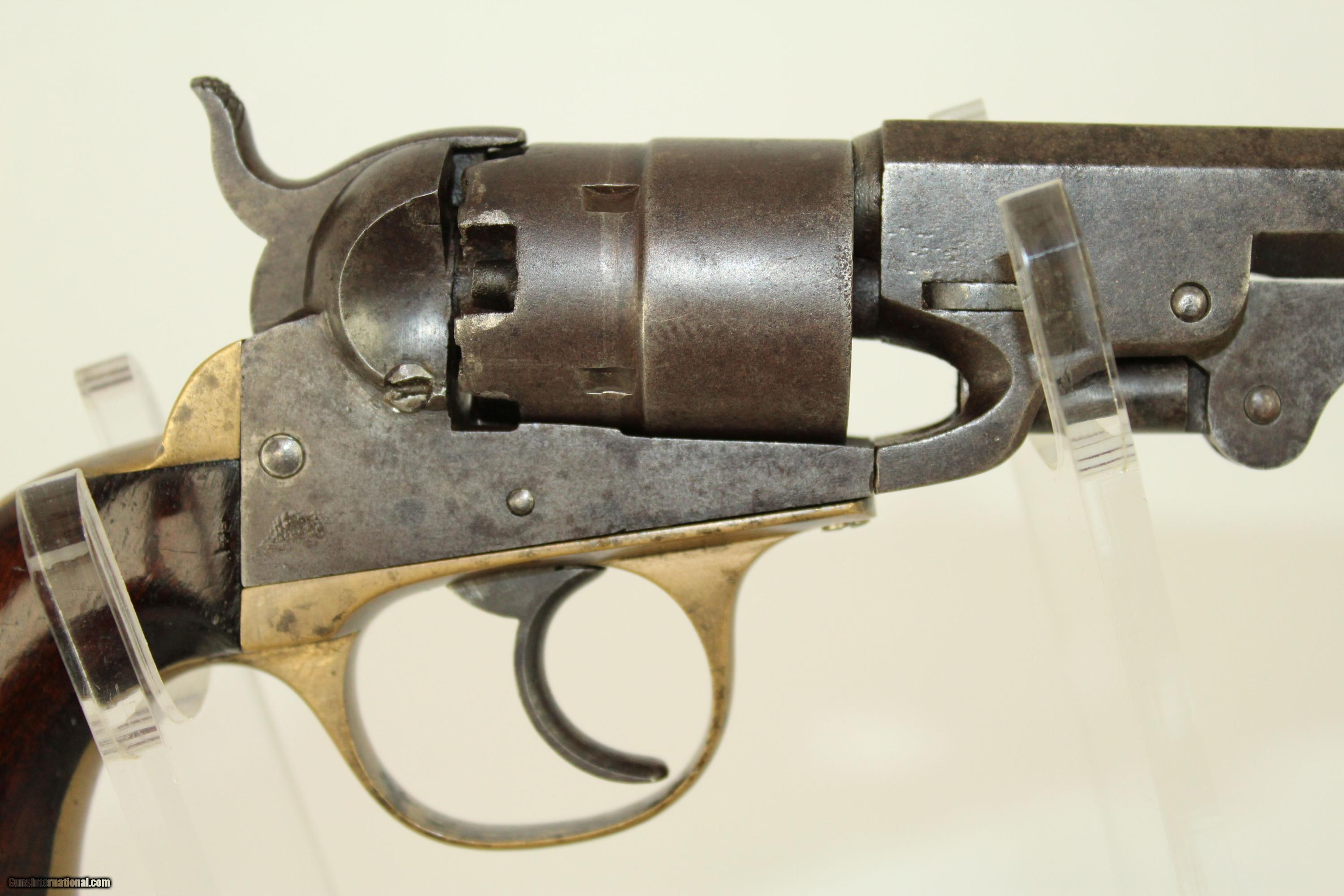 SCARCE Civil War Antique JM Cooper Pocket Revolver