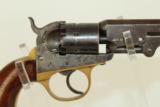 SCARCE Civil War Antique JM Cooper Pocket Revolver - 13 of 14