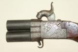 BEST ENGLISH Antique Joseph LANG Defensive Pistol - 2 of 9