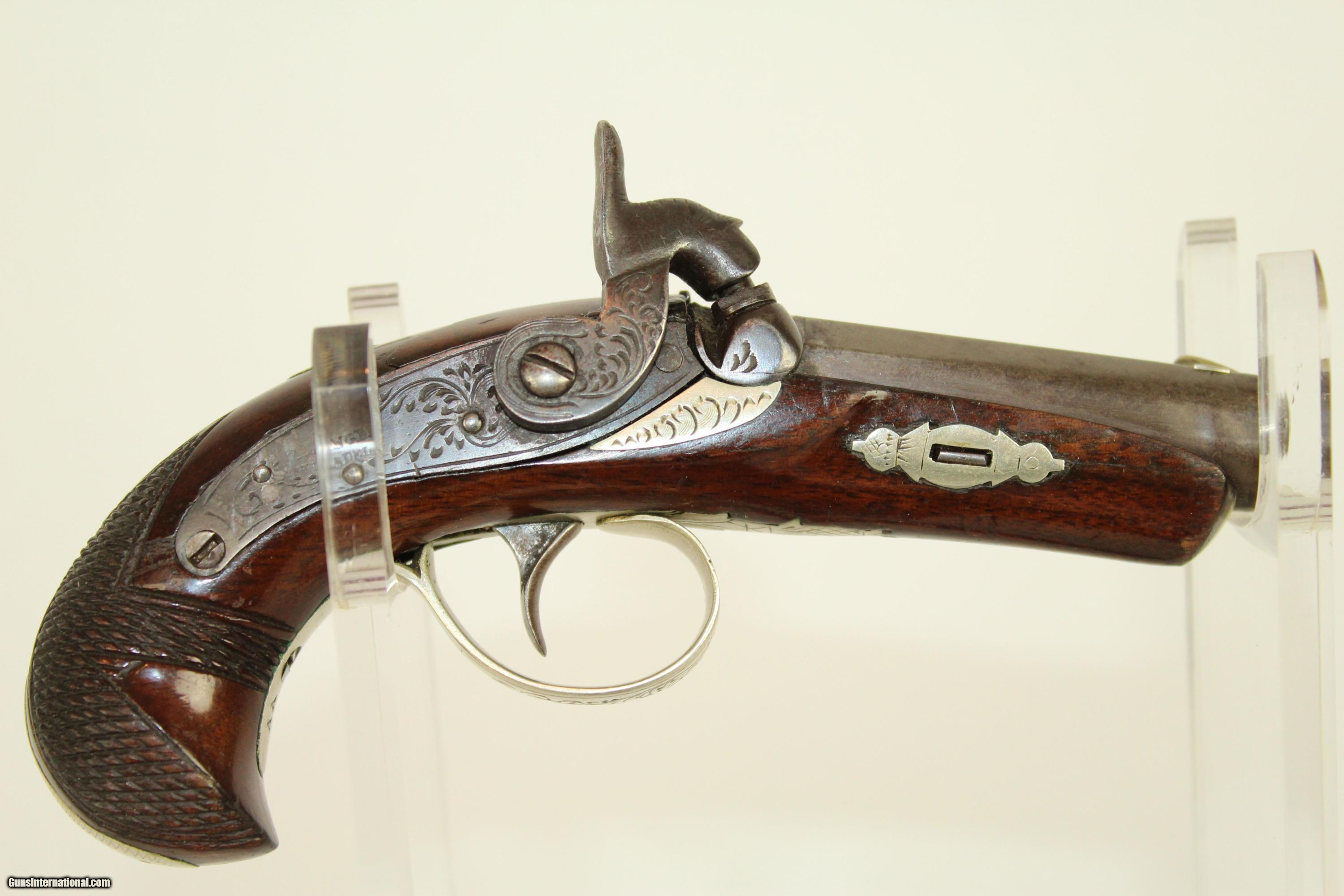 ORIGINAL Pre-CIVIL WAR Antique DERINGER Pistol