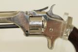  FINE Nickel Antique SMITH & WESSON No. 1 Revolver - 2 of 10