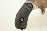  FINE NICKEL Antique SMITH & WESSON 38 S&W Revolver - 4 of 14