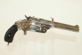  FINE NICKEL Antique SMITH & WESSON 38 S&W Revolver - 1 of 14