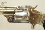 FINE NICKEL Antique SMITH & WESSON 38 S&W Revolver - 2 of 12