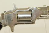  FINE NICKEL Antique SMITH & WESSON 32 1-1/2 Revolver - 9 of 10