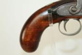  CLAN CRESTED Antique EURO Percus Clark Belt Pistol - 4 of 10