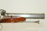  ENGRAVED Antique EUROPEAN Percussion Belt Pistol - 4 of 15