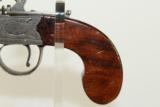  FLINTLOCK Antique BRITISH Pocket or MUFF Pistol - 9 of 10