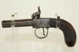  1840s ENGLISH Antique TWIGG Pocket or Muff Pistol - 8 of 11